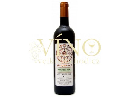 Vinné sklepy Maršovice Sauvignon 2011 výběr z hroznů 0,75 l suché bílé víno