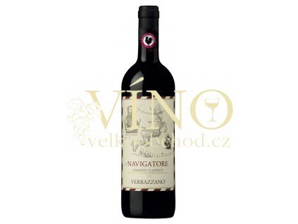 Castello di Verrazzano Chianti Classico DOCG Navigatore 0,75 l italské červené víno z oblasti Toscana
