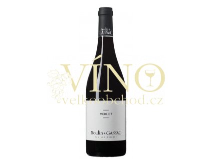 Moulin de Gassac Merlot 0,75 L suché francouzské červené víno