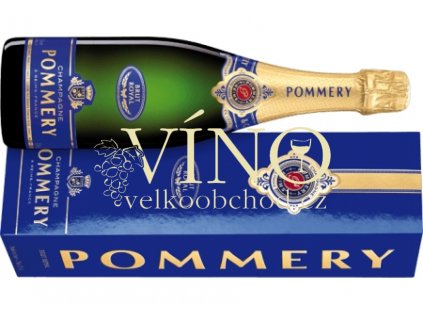 champagne pommery brut royal in gift pack lezici