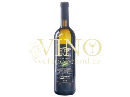 Vinné sklepy Skalák Muškát Moravský 2014 zemské 0,75 L polosuché bílé víno