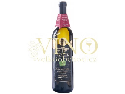 Vinné sklepy Skalák Rulandské bílé 2013 výběr z hroznů BARRIQUE 0,75 L polosladké bílé víno