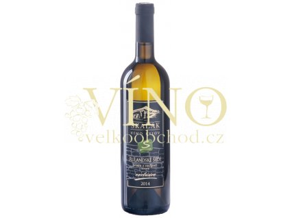 Vinné sklepy Skalák Rulandské šedé 2014 výběr z hroznů 0,75 l suché bílé víno