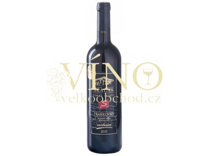 Vinné sklepy Skalák Frankovka 2010 pozdní sběr 0,75 L polosuché čevené víno