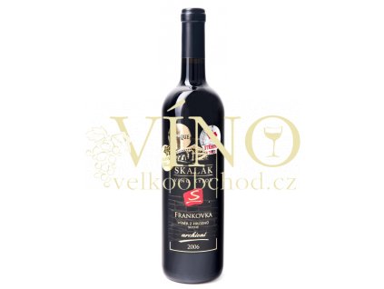 Vinné sklepy Skalák Frankovka 2006 pozdní sběr BARRIQUE 0,75 L polosuché čevené víno