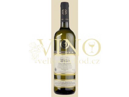 Baloun Sauvignon 2017 pozdní sběr 0,75 l suché moravské bílé víno 17036