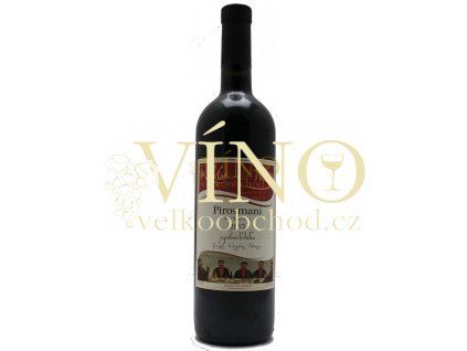 Matrobela Wines Pirosmani 0,75 l polosuché gruzínské červené víno 12,5%