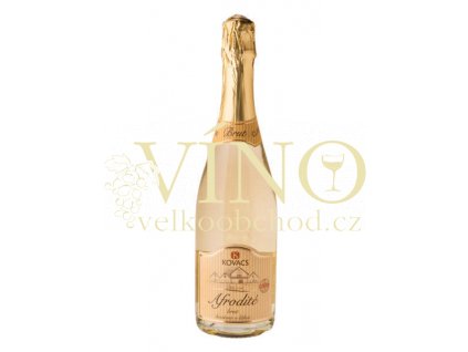 Vinařství Kovacs Afrodité sekt 2013 brut 0,75 l suché šumivé bílé víno (99/13)