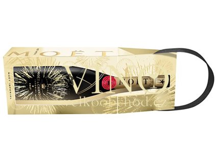 Akce ihned Champagne Moët & Chandon Brut Impérial 0,75 l in Bursting Bubbles Bag giftbox, dárková krabička
