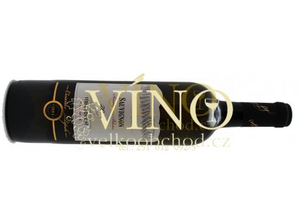 Akce ihned Vinařství Carkov Císařův Sklípek Sauvignon 2015 výběr z hroznů 0,75 l polosuché bílé víno