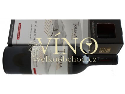 Akce ihned Tomala Rulandské modré 2015 zemské červené víno 0,75 l v dárkové krabičce Vinařství Vladimír Tetur