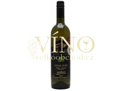 Vinné sklepy Skalák Ryzlink Rýnský exclusive 2015 výběr z hroznů 0,75 l polosuché bílé víno