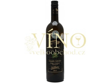 Vinné sklepy Skalák Tramín Červený 2015 slámové 0,2 l sladké bílé víno