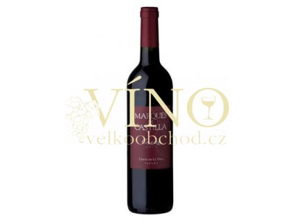 Akce ihned Bodegas Cristo de la Vega La Mancha Marqués de Castilla Crianzal 2013 0,75 l španělské červené suché víno z oblasti La Mancha