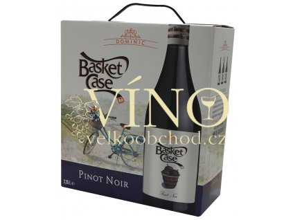 Víno Basket Case Pinot Noir 2.25 l bag in box