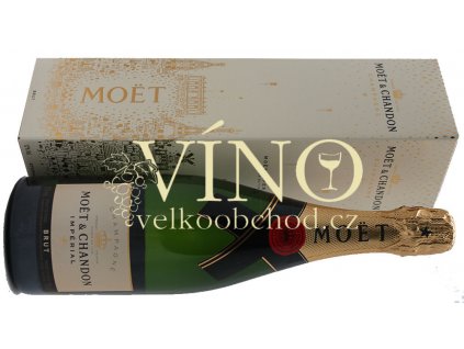Akce ihned Champagne Moët & Chandon Brut Impérial 12,5 % 0,75 l dárkový box (karton)