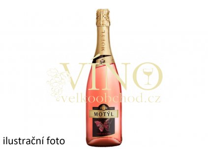 2 motyl sekt rose demi sec