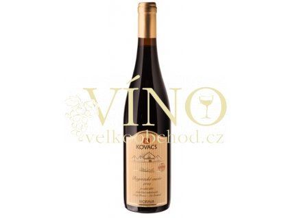 Vinařství Kovacs Regentské cuvée Tradiční řada 2015 pozdní sběr 0,75 l polosuché červené víno (35/15)