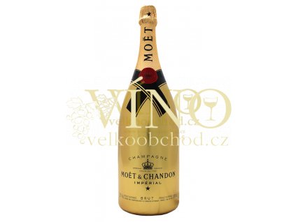 Champagne Moët & Chandon Brut Impérial 3,0 l Golden Jéroboam zlatá láhev