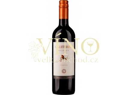 Caliterra Reserva Carmenere chilské červené víno z oblasti Colchagua Valley