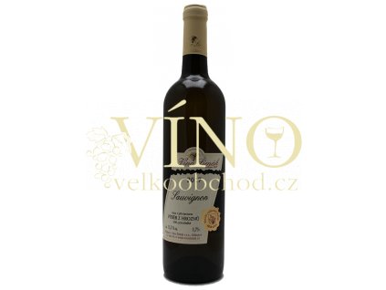 Víno Šimák Sauvignon 2015 výběr z bobulí 0,375 l sladké bílé víno