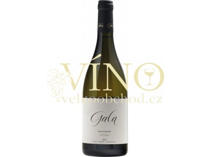 Gala Sauvignon blanc Hermes pozdní sběr 0,75 l suché bílé moravské víno