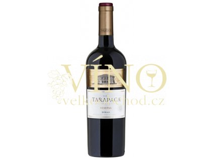 Tarapaca Reserva Syrah 0,75 L suché chilské červené víno z Maipo Valley