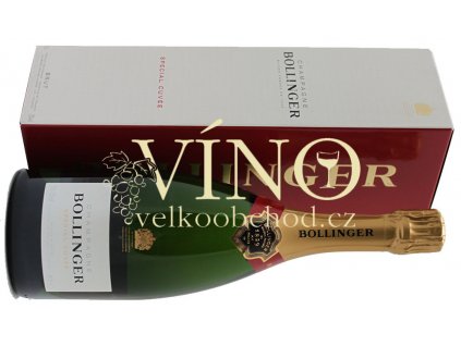 Bollinger Champagne Special Cuvee Brut 12% Magnum 1,5 l francouzské šampaňské v dárkové krabici (karton)