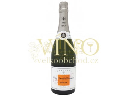 Champagne Veuve Clicquot Ponsardin Demi 0,75 l šampaňské