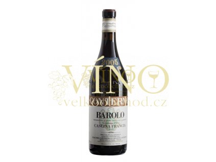 Conterno Giacomo Barolo Cascina Francia DOCG 2012 0,75 l italské červené víno z oblasti Piemonte