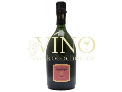Champagne Jeeper Cuvée Grand Rosé 0,75 l francouzské šampaňské