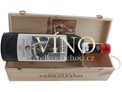 Akce ihned Castello di Verrazzano Chianti Classico DOCG 2017 Double Magnum 3 l italské červené víno z oblasti Toscana