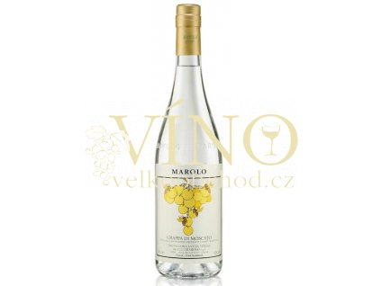Distilleria Marolo Grappa di Moscato 0,7 L 42% italská grappa z Piemonte