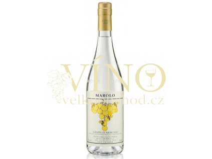 Distilleria Marolo Grappa di Moscato 0,7 L 42% italská grappa z Piemonte