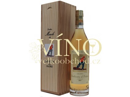 Distilleria Marolo Grappa dedicata al Padre Riserva 2009 v boxu 0,7 l 45% italská grappa z Piemonte