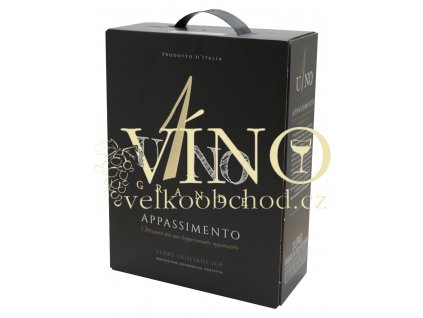 Uno Grande Appassimento 3 l suché červené bag in box BIB