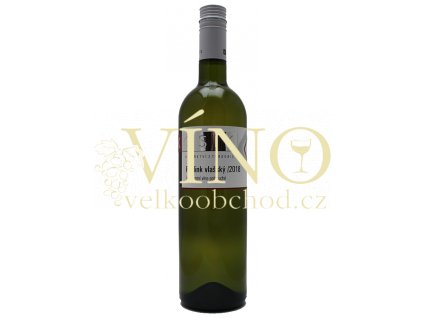 víno Kosík vinařství z Tvrdonic Ryzlink vlašský 2018 kabinetní 0,75 l moravské bílé polosuché