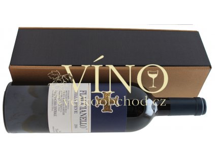 Akce ihned Fontodi Flaccianello della Pieve 15% IGT 2016 0,75 l italské červené víno z oblasti Toscana v dárkové kazetě 100/100 bodů Robert Parker (karton)