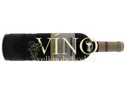 Akce ihned víno Vinařství Vladimír Tetur Merlot 2018 pozdní sběr 0,75 l suché červené