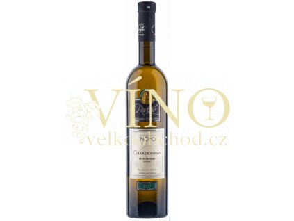 Víno Chardonnay výběr z hroznů polosladké 2017 0,75 l Vinofol Novosedly