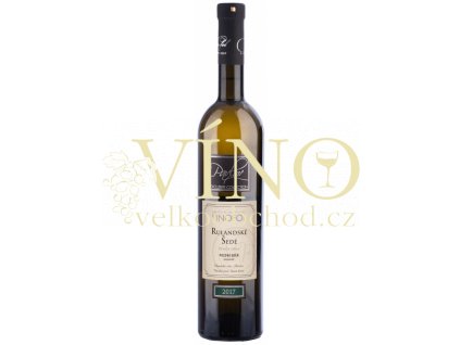 Víno Rulandské Šedé pozdní sběr polosuché 2017 0,75 l Vinofol Novosedly