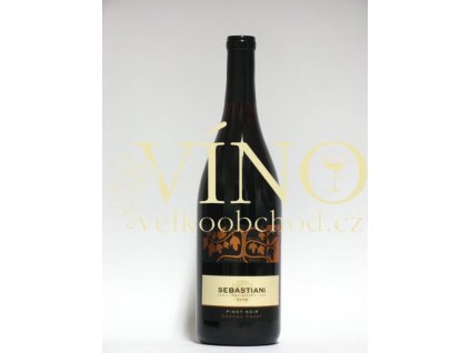 Sebastiani Winery Pinot Noir 0,75 L suché kalifornské červené víno ze Sonoma County