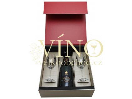 Bollinger Champagne Vieilles Vignes Francaises 2008 0,75 l francouzské šampaňské v dárkové krabičce se skleničkami