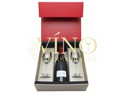Bollinger Champagne La Cote aux Enfants 2013 0,75 l francouzské šampaňské v dárkové krabičce s skleničkami