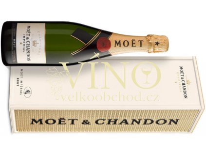 Akce ihned Champagne Moët & Chandon Brut Impérial Metal Giftbox 0,75 l šampaňské (karton)