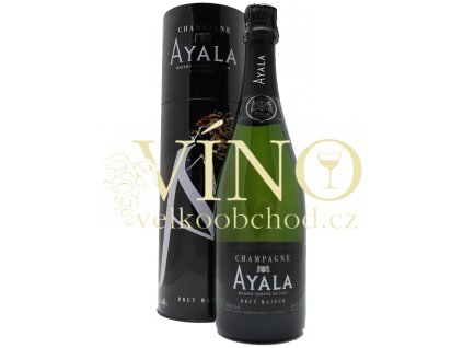 Champagne Ayala Brut Majeur 0,75 l francouzské šampaňské v plechové tubě