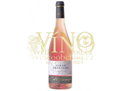 ELEGANCE Syrah-Grenache rosé Pays d’Oc IGP 0,75 L suché francouzské růžové víno