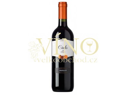 CIELO Merlot I.G.T. 0,75 l polosuché italské červené víno