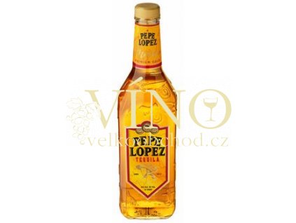 Pepe Lopez Gold tequila 1 l 40% destilát z agáve