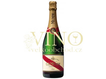 Akce ihned Champagne Mumm Cordon Rouge Brut 0,75 l francouzské šampaňské